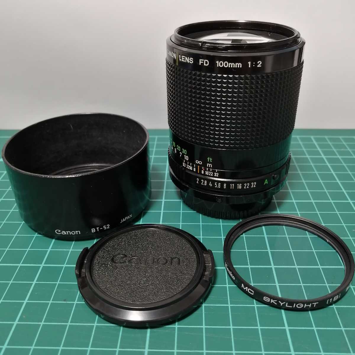100mm FD Canon CANON - Yahoo!オークション 1円～ Lens MACRO 50mm 1 