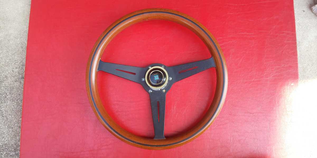 ナルディ NARDI ウッドステアリング 旧車 当時物 ウッド ステアリング