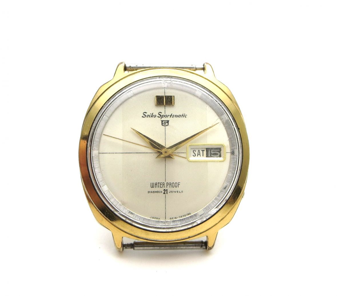 1円スタート 腕時計 フェイスのみ SEIKO セイコー Sportsmatic 5 