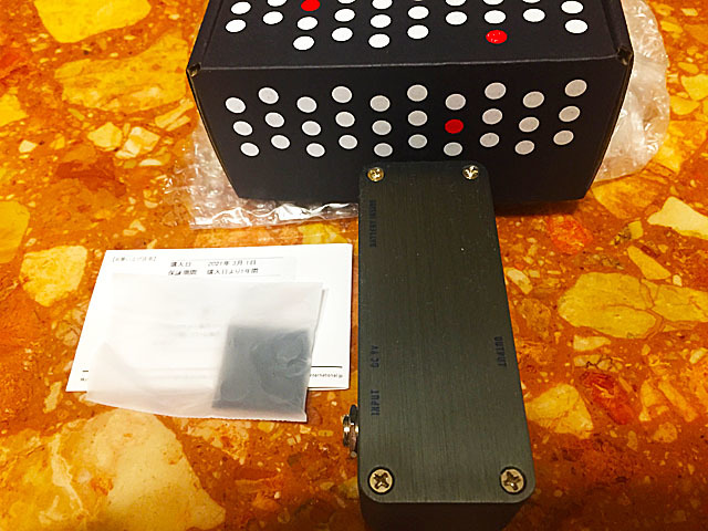 ほぼ新品/動画あり/めちゃ良い音】One Control BALTIC BLUE FUZZ