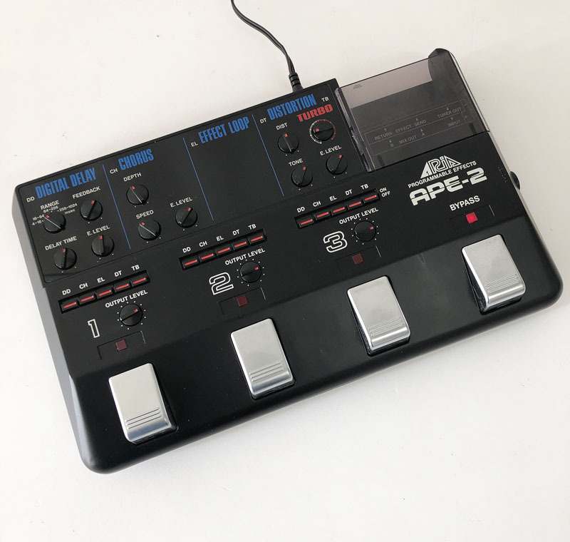 ARIA APE-2 Yahoo!オークション - マルチエフェクター（おまけ付き