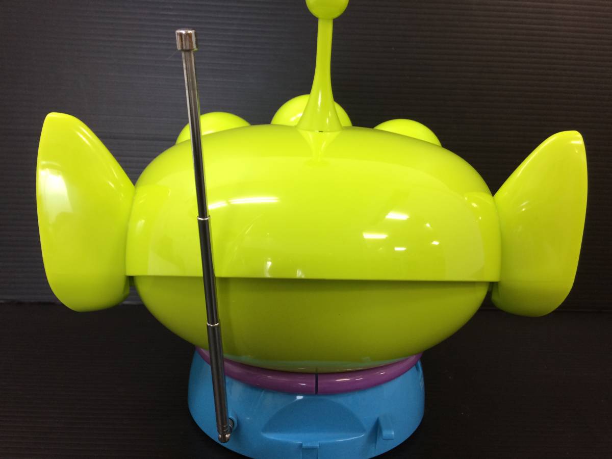 ディズニー リトルグリーンメン ラジオ CD プレーヤー エイリアン
