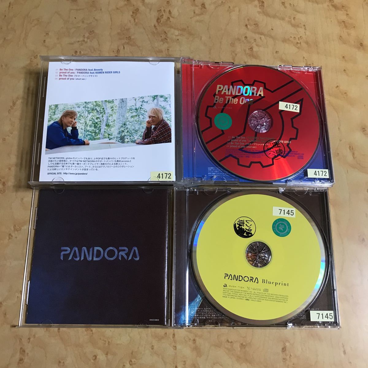 Pandora レンタル落ちcd Blueprint 小室哲哉 浅倉大介 送料込 大規模セール Blueprint