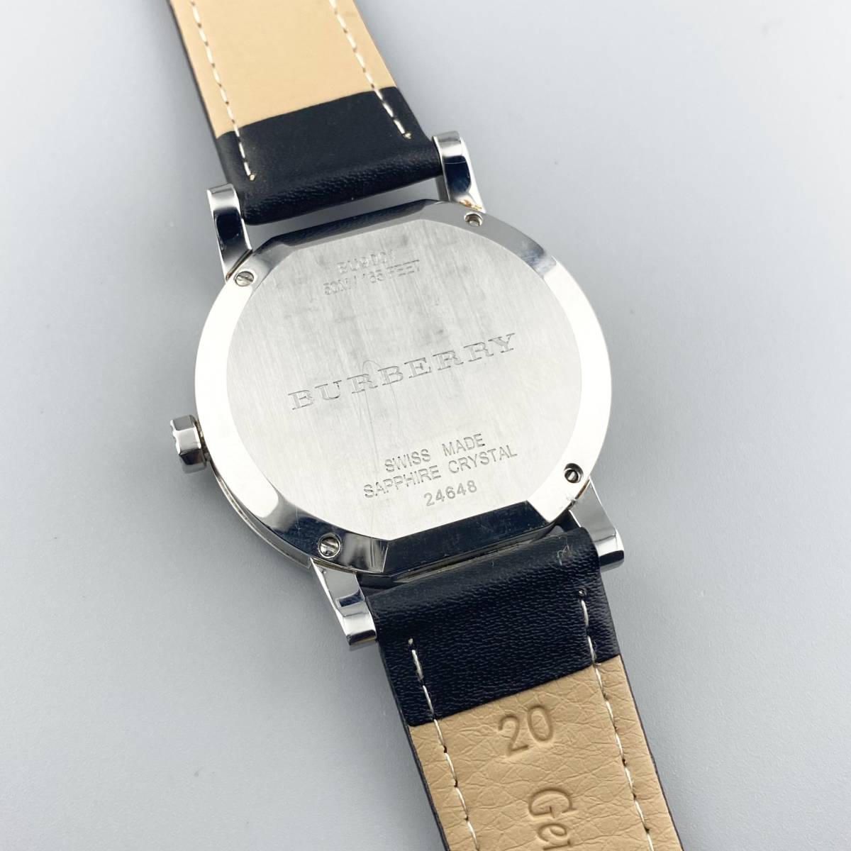 1円～】BURBERRY バーバリー 腕時計 メンズ BU9001 ブラック文字盤 