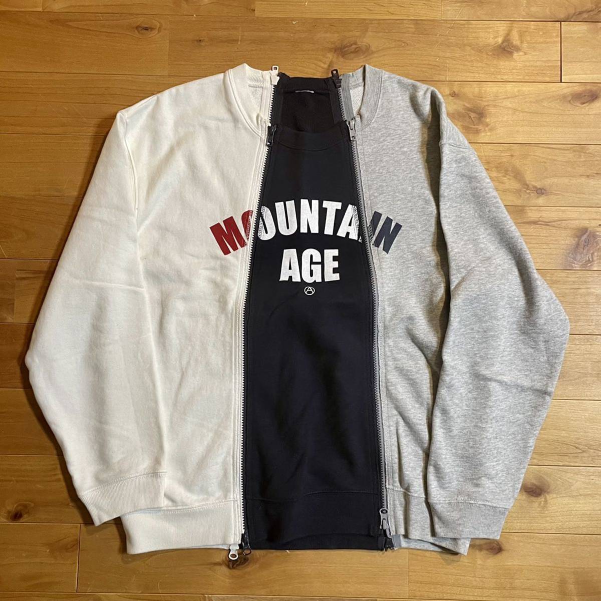 mountain research マウンテンリサーチ 4Zips スウェット mountain