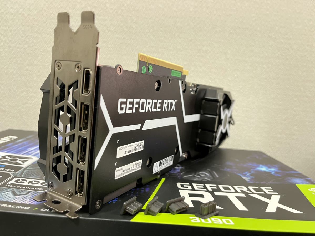 み*い様 GeForce RTX 3090 GALAKURO 水冷仕様 玄人志向 GeForce RTX 3090 GALAKURO GAMING GG-RTX3090-E24GB - Non