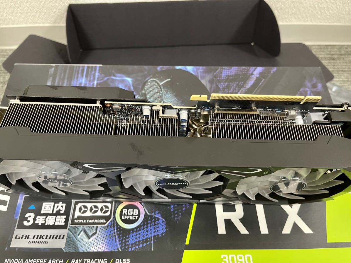 玄人志向 GeForce RTX 3090 GALAKURO GAMING GG-RTX3090-E24GB - Non