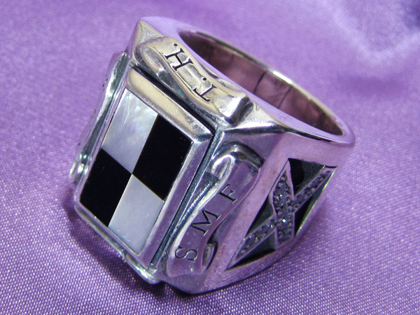☆Justin Davis ジャスティンデイビス J.DxH.U S.E.X Ring SRJ504 