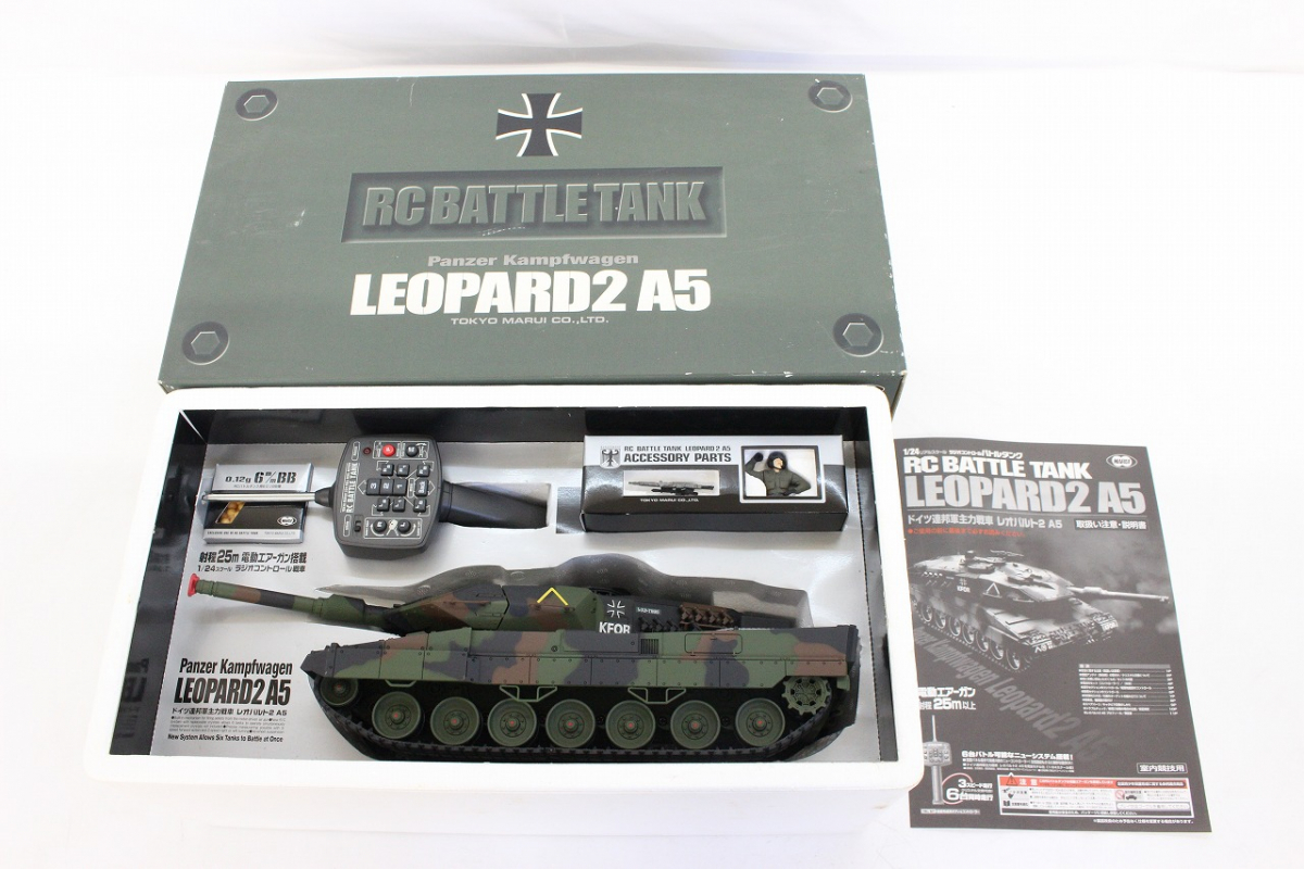 A5 東京マルイ RCバトルタンク LEOPARD2 1⁄24 戦車 - ラジコン Leopard