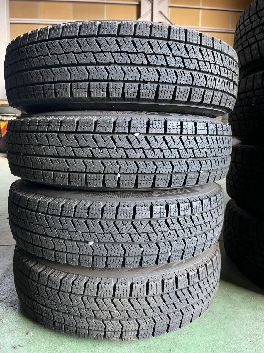 バリ山135/80R12 68Q 鉄ホイール・激安!!4本セット価格A1028 145⁄80R12 