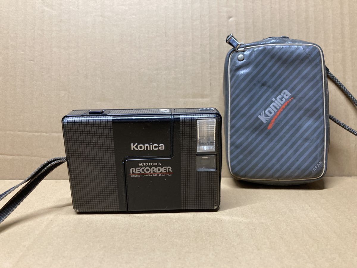 Konica Recorder Hexanon free The FotoStrobo Konica RECORDER HEXANON 24mm F4 コンパクトカメラ AUTO FOCUS