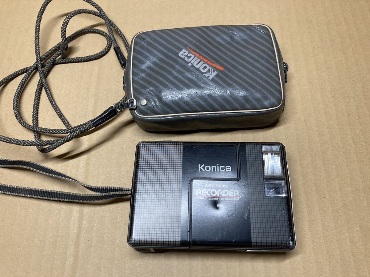Konica Recorder Hexanon free The FotoStrobo Konica RECORDER HEXANON 24mm F4 コンパクトカメラ AUTO FOCUS