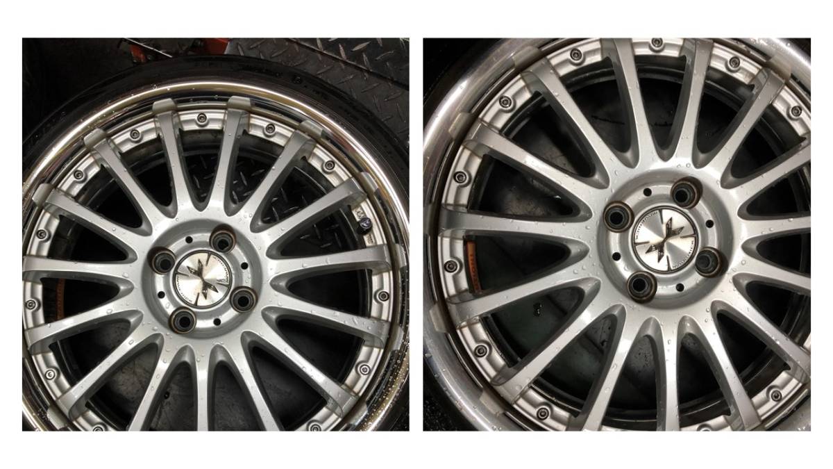 軽自動車用！中古タイヤホイール『ウエッズ　マーベリック　17インチ』『Ｓドライブ　165/40Ｒ17』4本セット マーベリック | 4本 205&frasl;40R17 ホイール4本セット タイヤホイル4