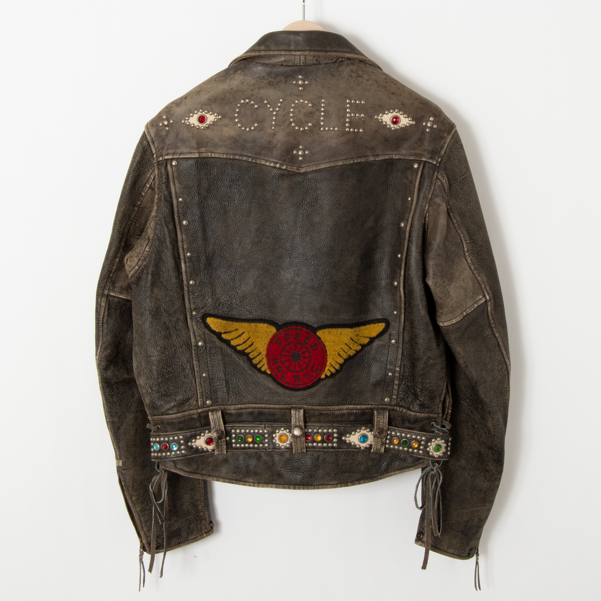 RRL RALPH LAUREN ラルフローレン カウハイド レザー ダブルライダース 