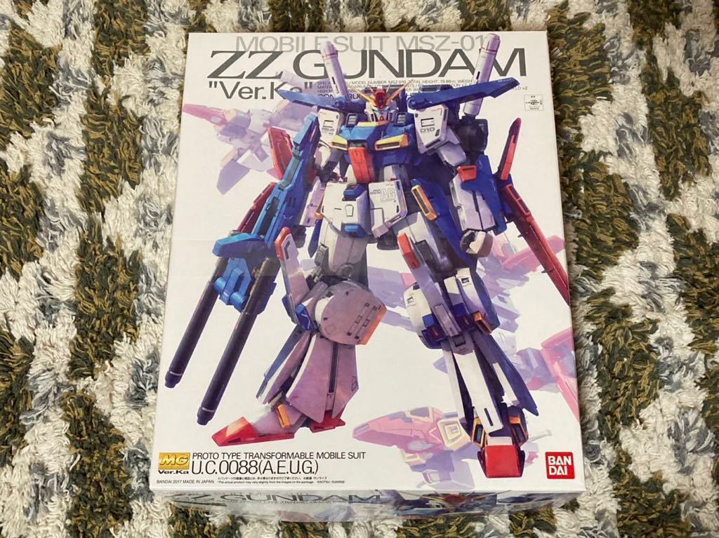 MG ZZガンダム　Ver.Ka バンダイ 未組立 