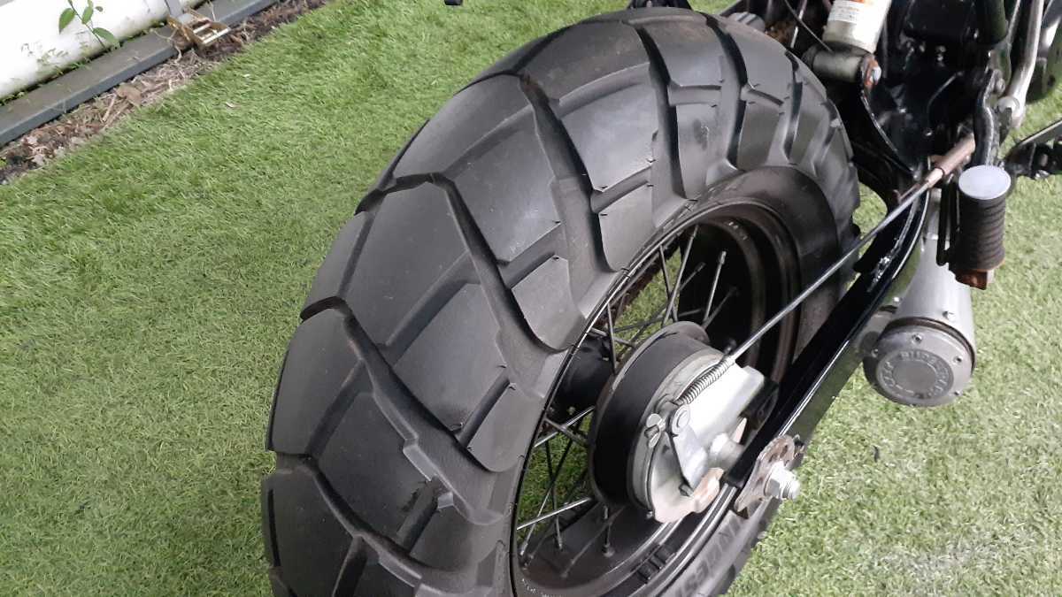 実動 DG07J スカチューン スパトラマフラー 試運転動画あり TW200 