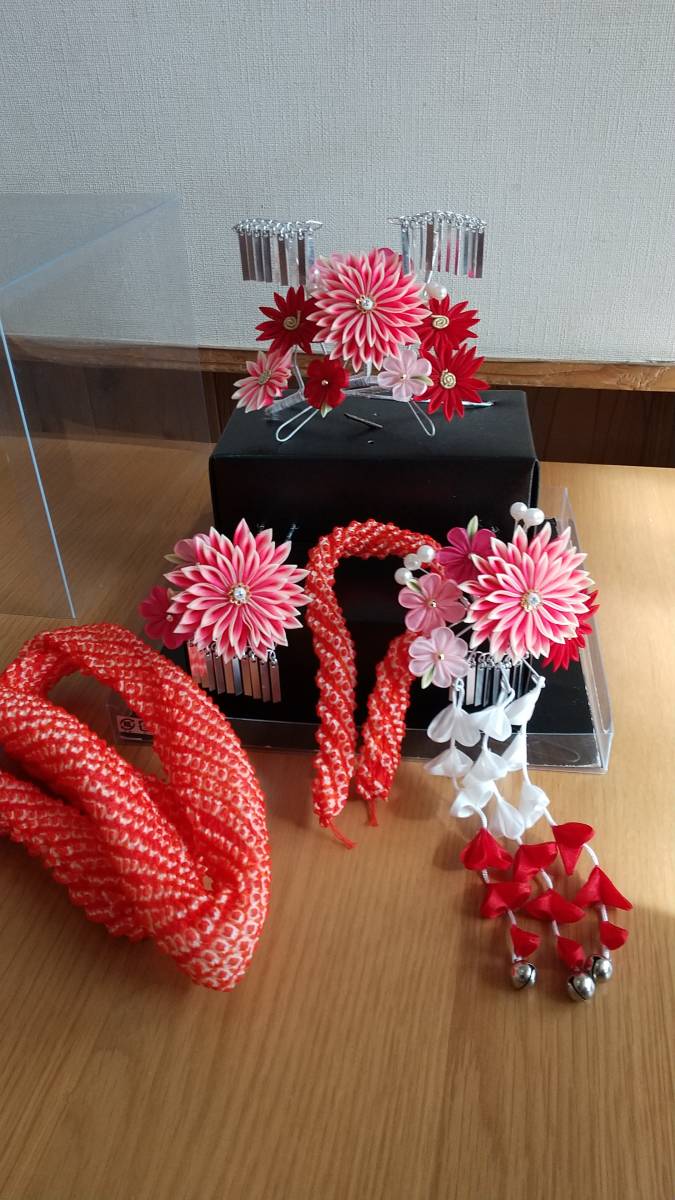 七五三 勝山 髪飾り かのこちんころセット 素敵な髪飾りです 【公式通販】