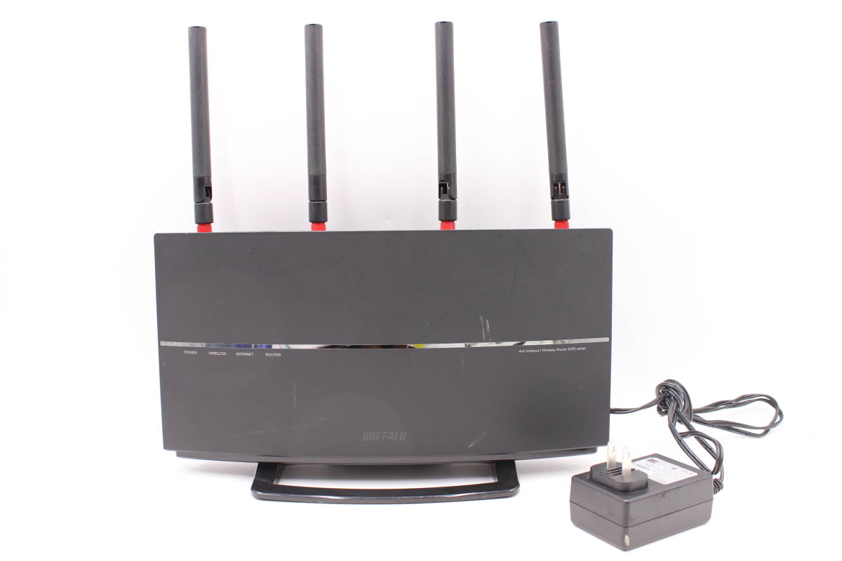 【送料無料】【動作品】 BUFFALO/バッファロー WXR-2533DHP2 Wi-Fi ルーター BBR ワイヤレス 無線 LAN 中継器 IPv6 対応 ブラック 黒