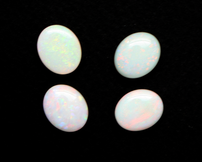 オパール（12x10mm）4石セット 1107