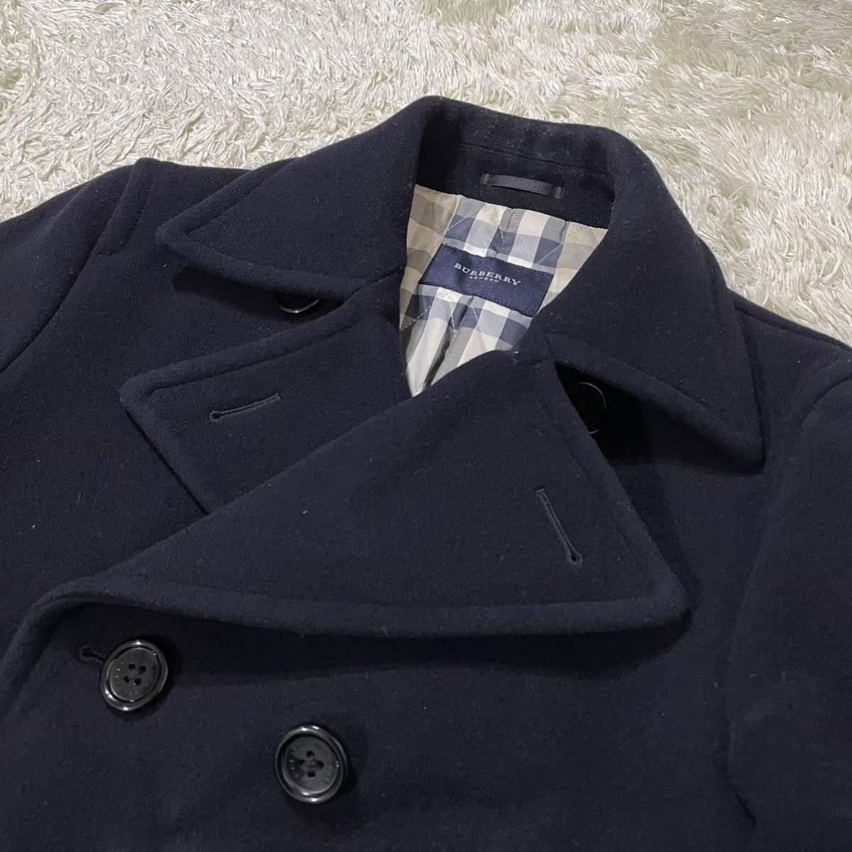 漂う高級感】バーバリーロンドン Burberry London メガチェック ウール