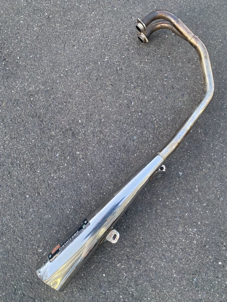 【希少】スズキ グラストラッカー ヨシムラ メガトライオーバルサイクロンマフラー グラストラッカー ヨシムラ 希少スズキ メガトライオーバルサイクロン