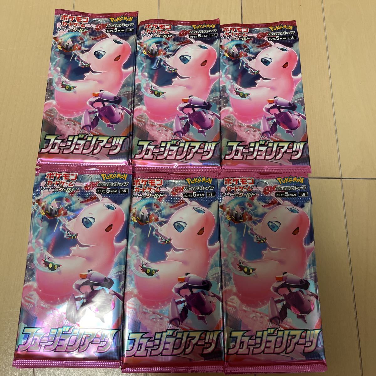 新品】60パックセット フュージョンアーツ（ポケモンカードゲーム