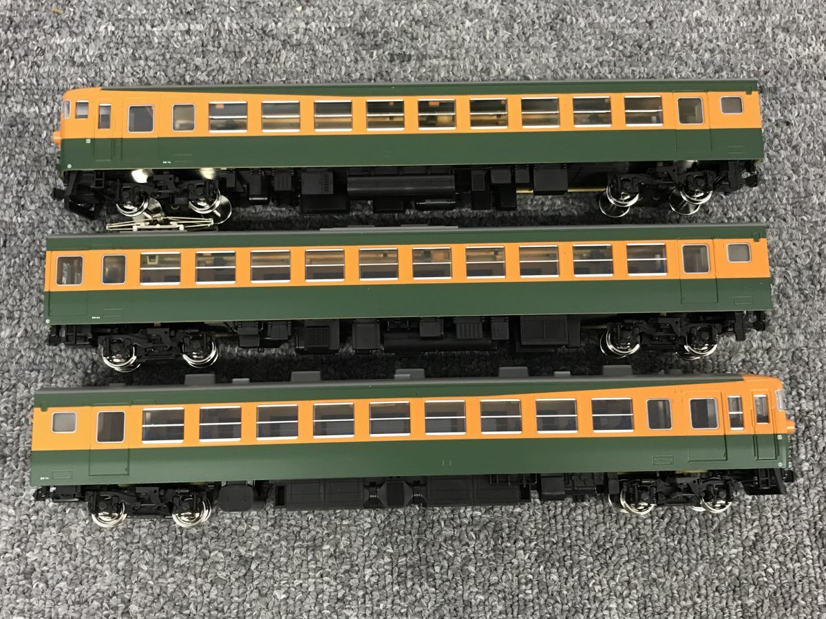 K403-I30-1233 KATO 関水金属 HOゲージ 鉄道模型 165系 急行形電車 3両