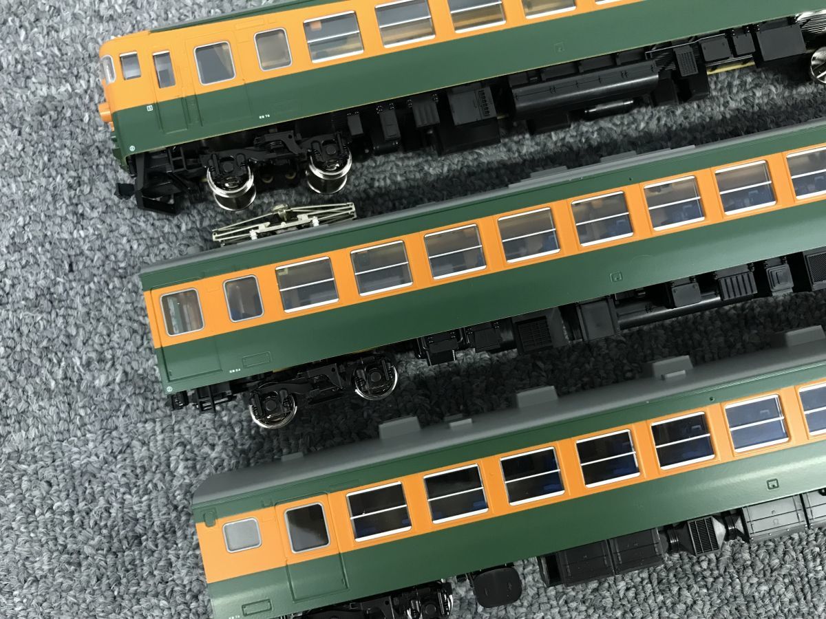 K403-I30-1233 KATO 関水金属 HOゲージ 鉄道模型 165系 急行形電車 3両