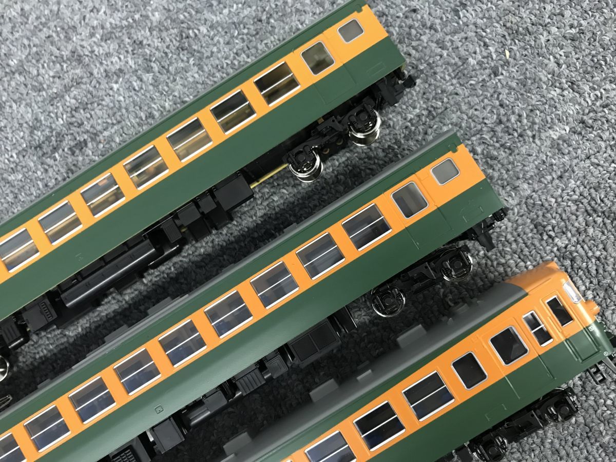 K403-I30-1233 KATO 関水金属 HOゲージ 鉄道模型 165系 急行形電車 3両