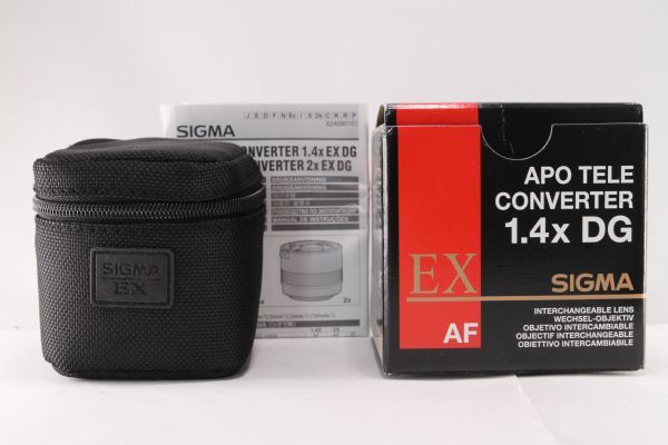 EX APO CONVERTER DG TELE シグマ 1.4x SIGMA | 2X Sigma