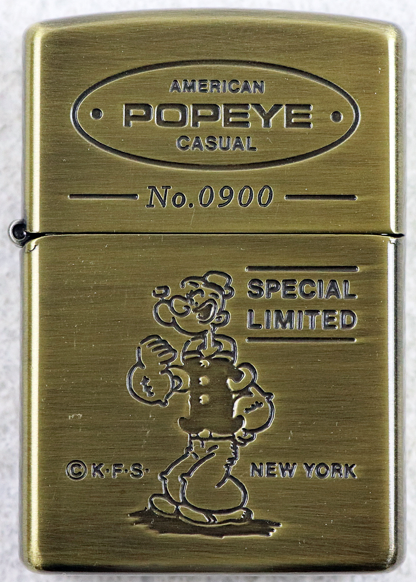 ♪未使用品♪オイルライター 『POPEYE SET』 メーカー：Zippo/ジッポー