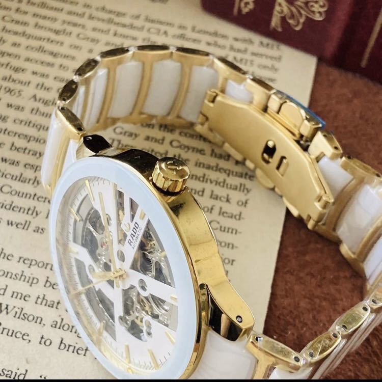 ラドー ダイヤスター DiaStar RADO Skeleton 美品 □カッコイイ!美品