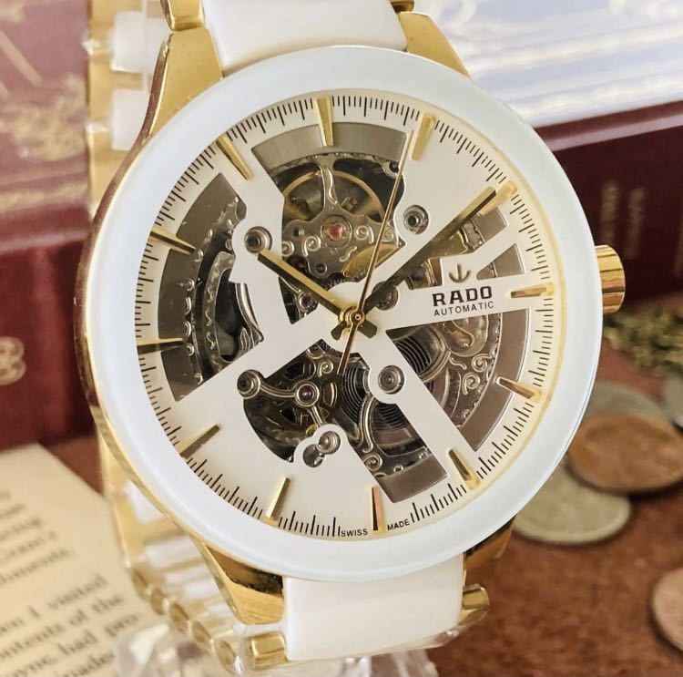 ラドー ダイヤスター DiaStar RADO Skeleton 美品 □カッコイイ!美品