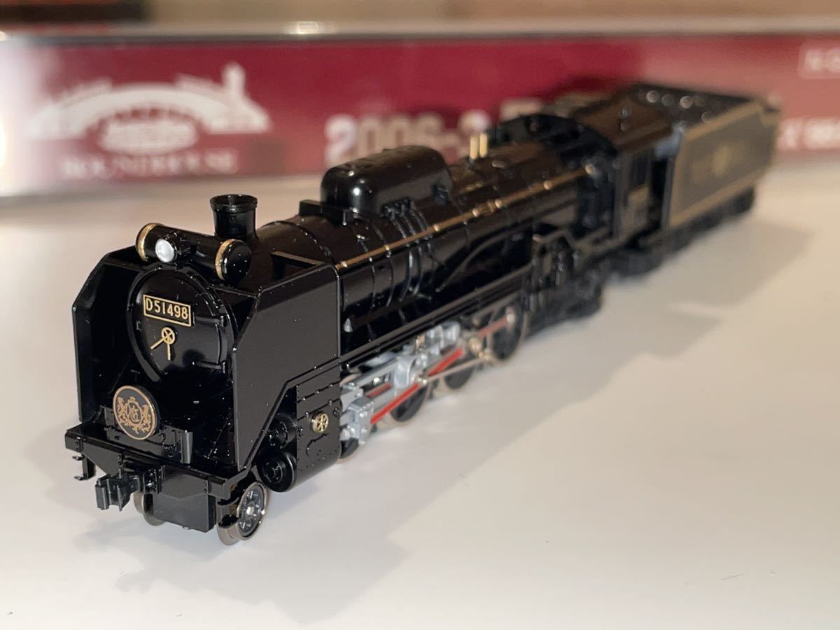 KATO【新品未走行】2006-3.D51 498オリエント' 88タイプ+3038.EF58 61
