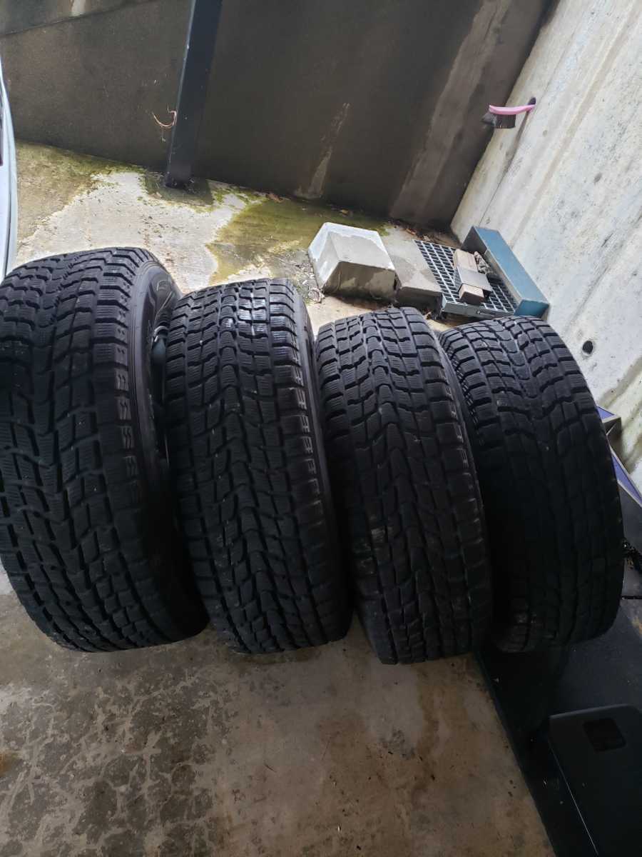 DUNLOP GRANDTRAK SJ6 245/70R16　テラノ純正ホイール付き