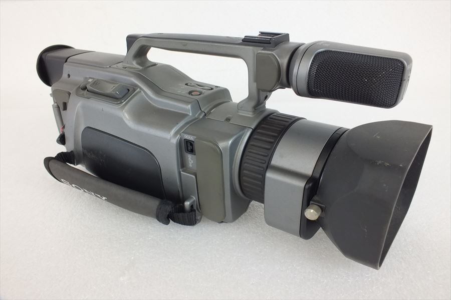 □ SONY ソニー DCR-VX1000 ビデオカメラ 5.9-59mm 1:1.6 中古 現状品