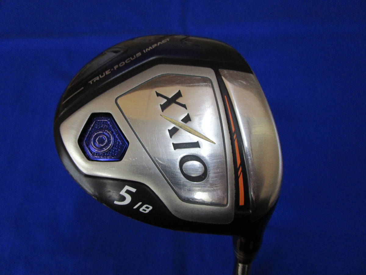 ●ダンロップ　XXIO10/ゼクシオテン　ネイビー（5W-18度-R）MP1000　ネイビー　訳あり/中古品● 0 ネイビー ネイビー｜ダンロップ｜フェアウェイウッド｜MP1000 5本セット X #5