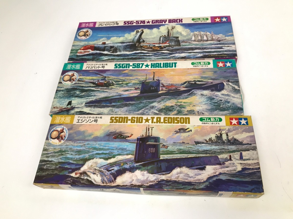 タミヤ アメリカ海軍 売切 TAMIYA ミサイル潜水艦 1円スタート 戦艦