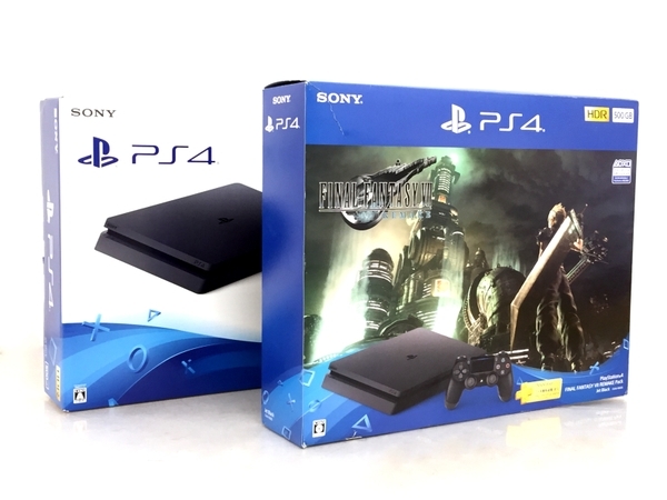 Sony PlayStation 4 FINAL FANTASY VII REMAKE Pack CUHJ-10035 PS4 500GB ジェットブラック 未使用T6013509