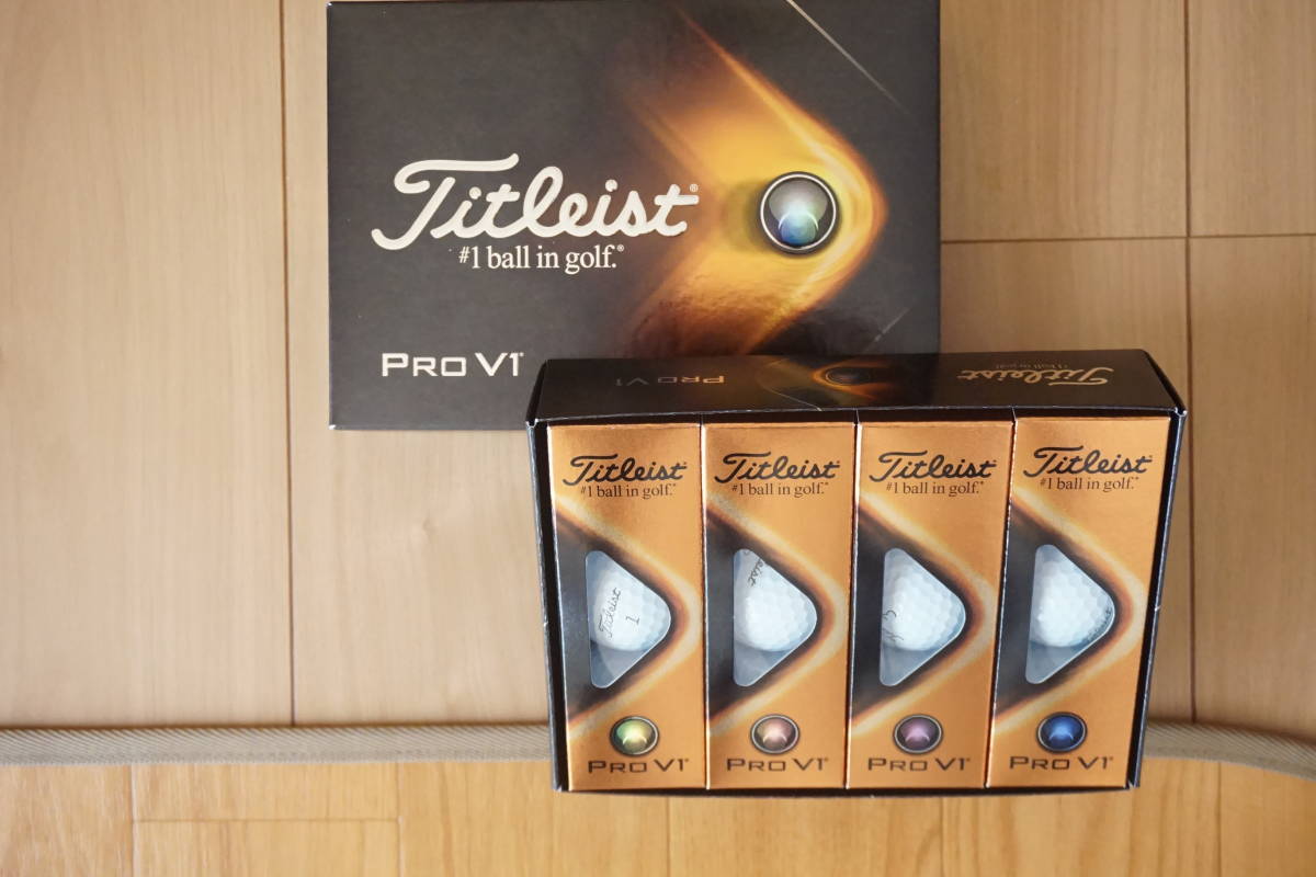 新品 タイトリスト2021 Pro V1ボール ホワイト 2ダース ローナンバー(1