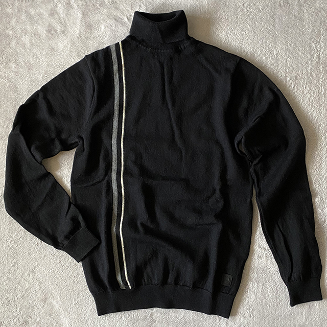 Ben Sherman ROLL NECK KNIT　タートルネックセーター　黒