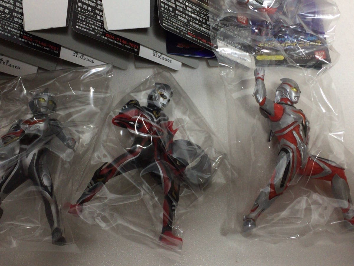 即落札／ HD ウルトラマンネクサス 全5種 バンダイ ハイパー