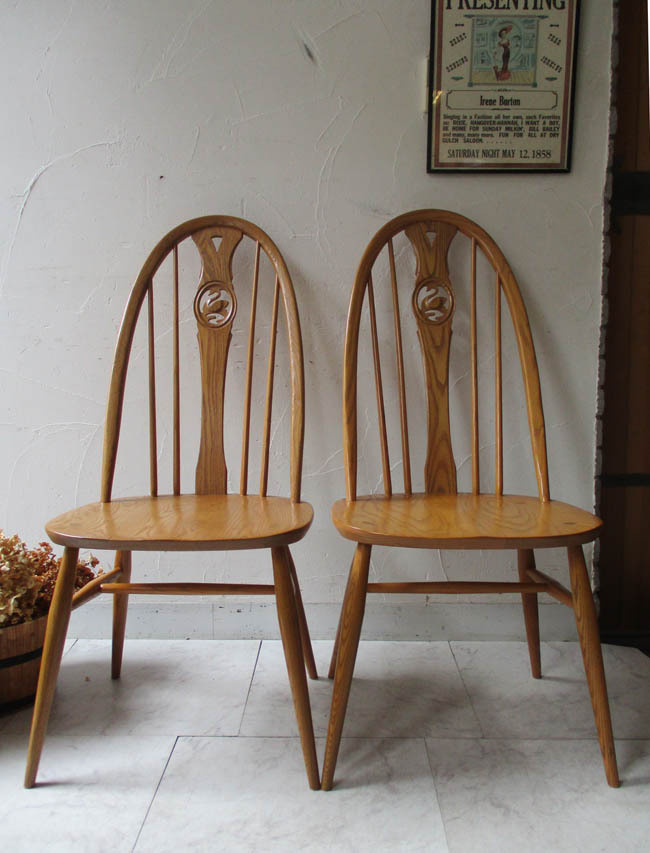 カントリーハウス 英国カントリー オーク材スツール 布張り 三越