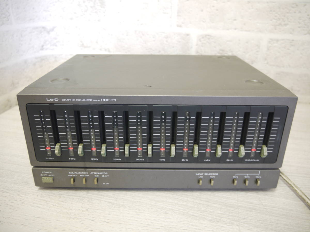 日立 Lo-D 2chスペアナ付き グラフィックイコライザー HGE-22 - メルカリ