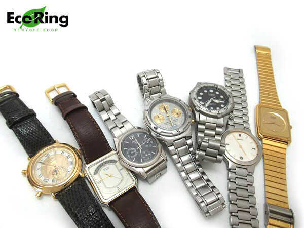 SEIKO 腕時計 ALBA ジャンク セイコー CASIO まとめ売り CITIZEN 1円