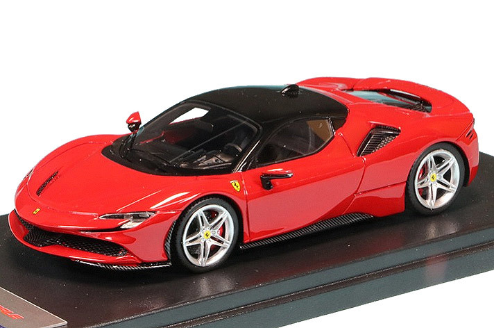 ルックスマート 1/43 フェラーリ SF90 ストラダーレ ロッソコルサ/ブラックルーフ LS504A