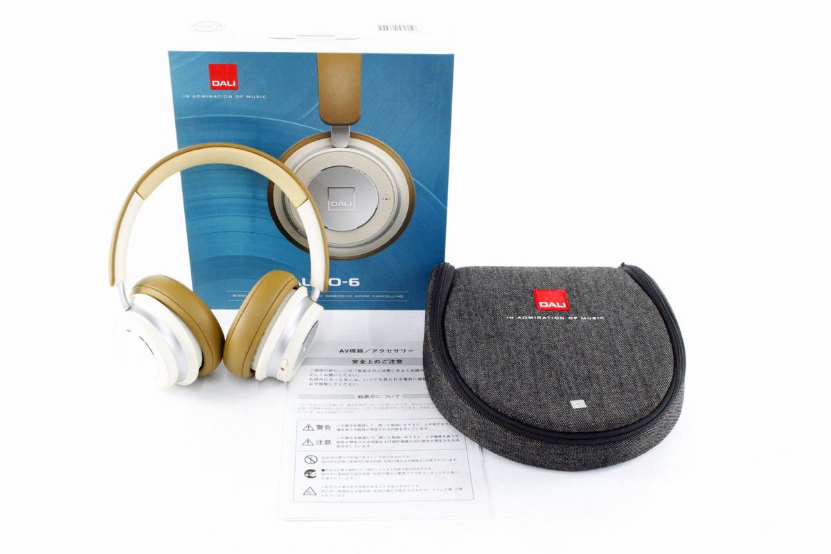 ●【中古・現状品】DALI IO6/CW ダリ ワイヤレスヘッドホン【音出し確認済み】'