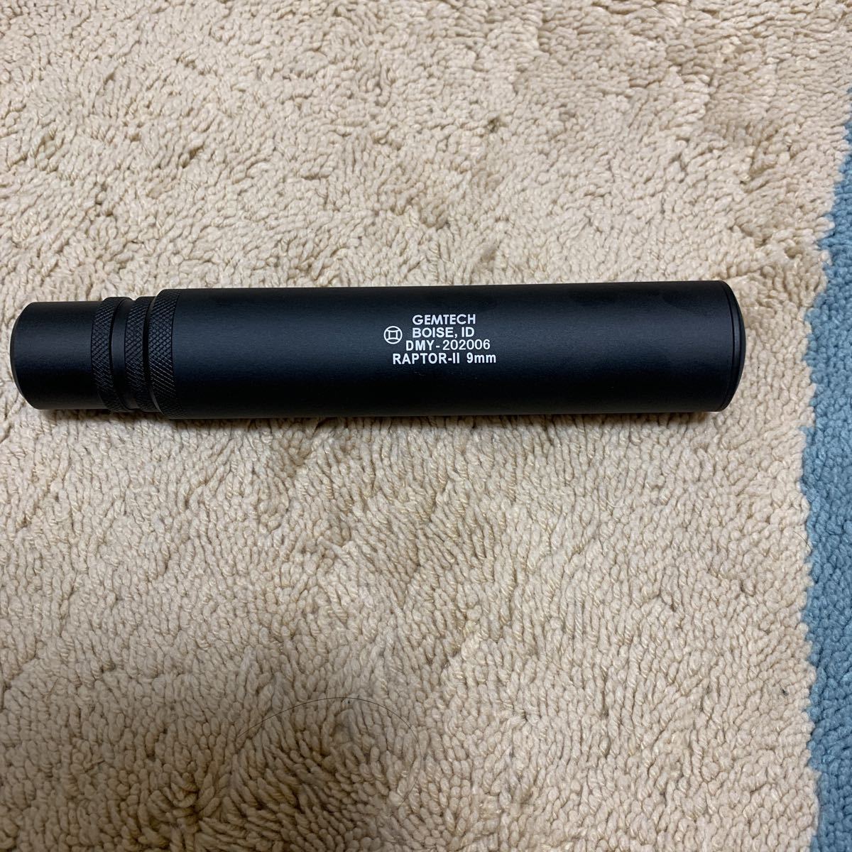 MADBULL GEMTECH RAPTOR-2 QD サイレンサー MP5 VFC Gemtech II Madbull Series Silencer(Black) Fully
