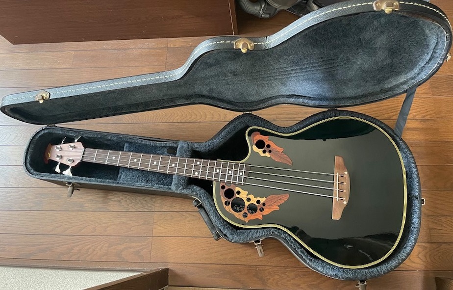 Ovation Bass CC274 Celebrity Deluxe Acoustic Electric 0 Black