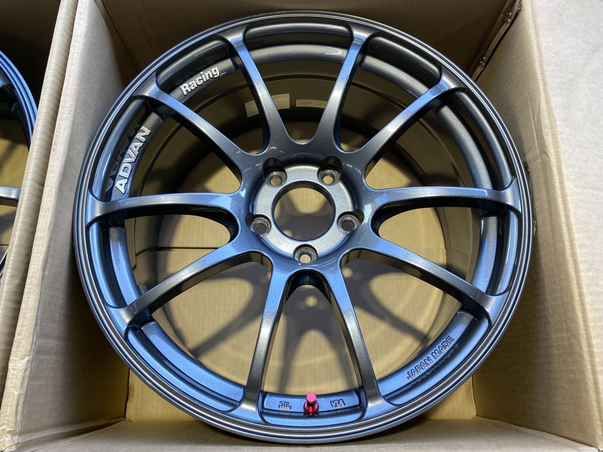4本 ☆ ヨコハマ アドバン レーシング ADVAN RZ 18インチ 8.5J +45 5H 